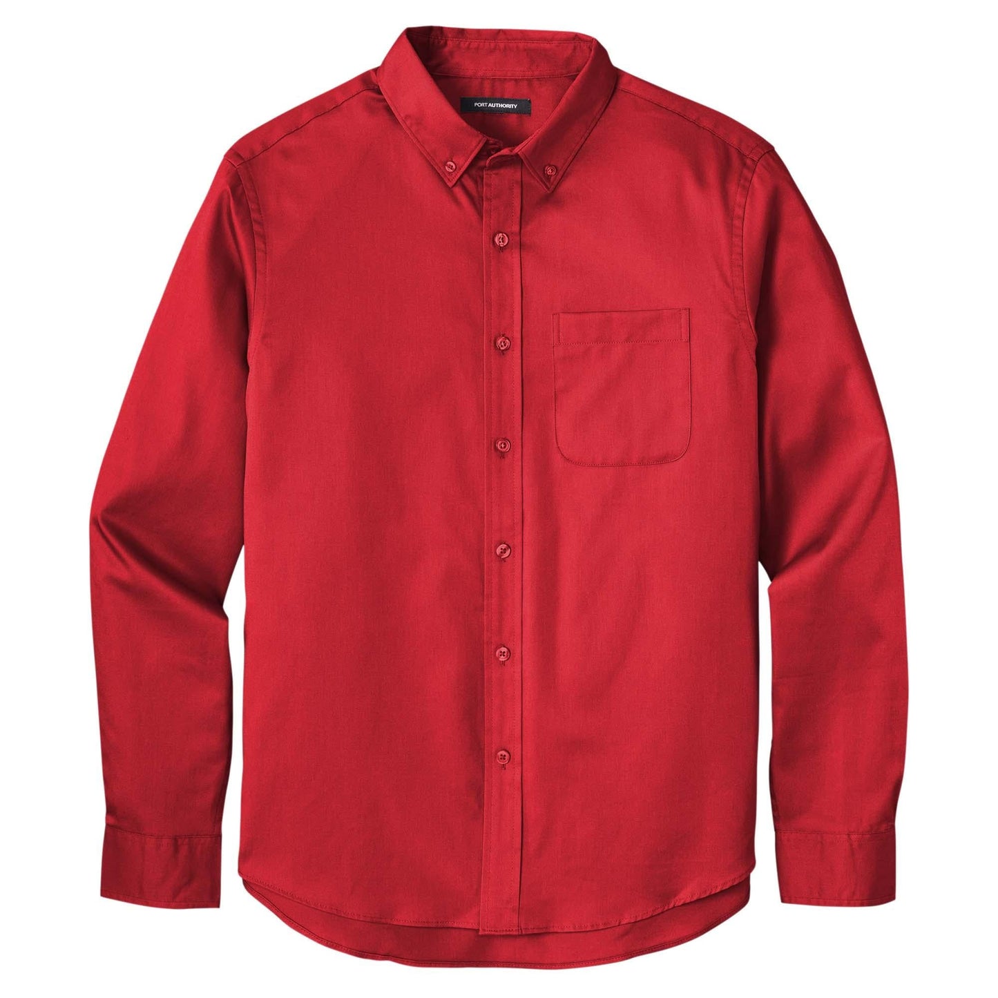 Burgundy Button Up Shirt - Port Authority - Easy Care