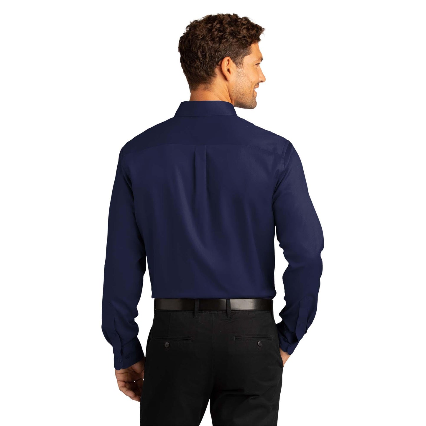 Burgundy Button Up Shirt - Port Authority - Easy Care