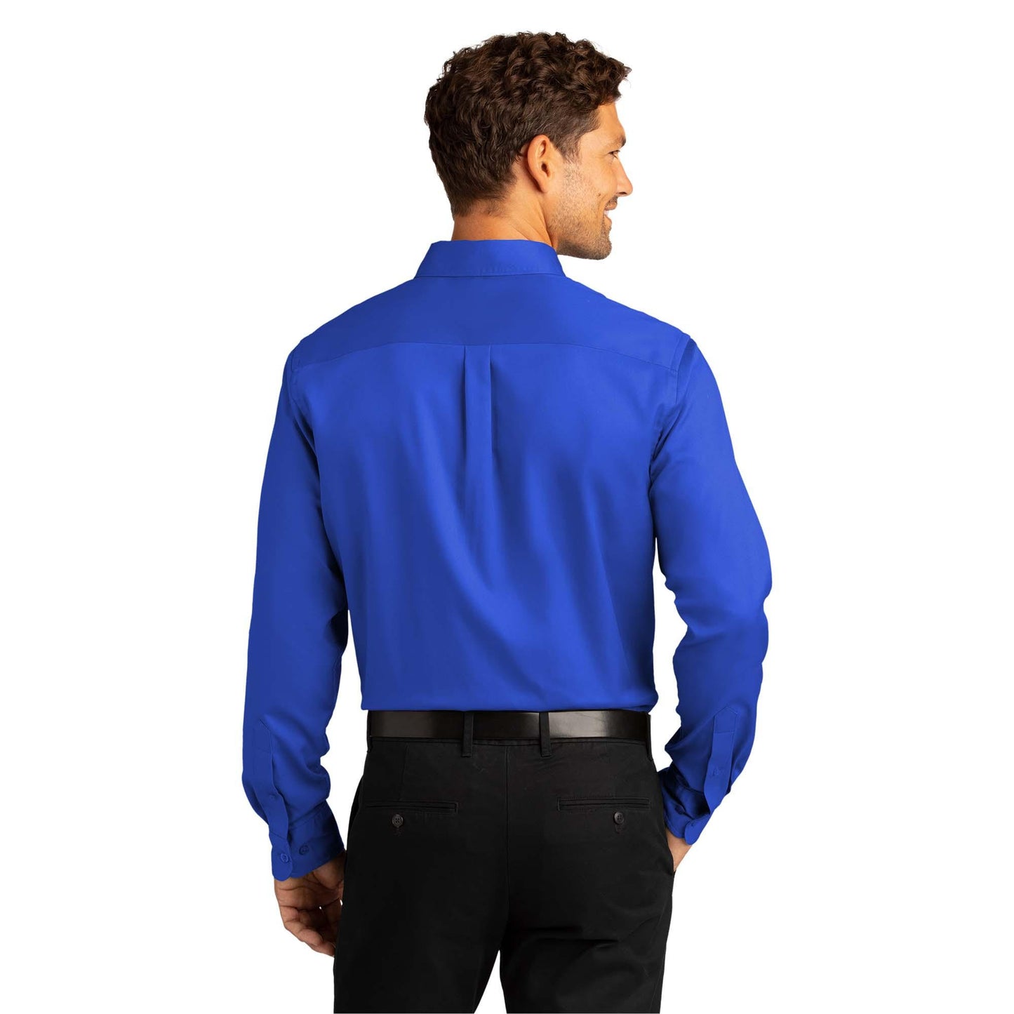 Burgundy Button Up Shirt - Port Authority - Easy Care