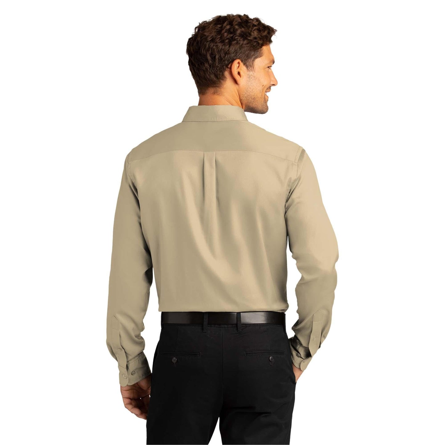 Burgundy Button Up Shirt - Port Authority - Easy Care