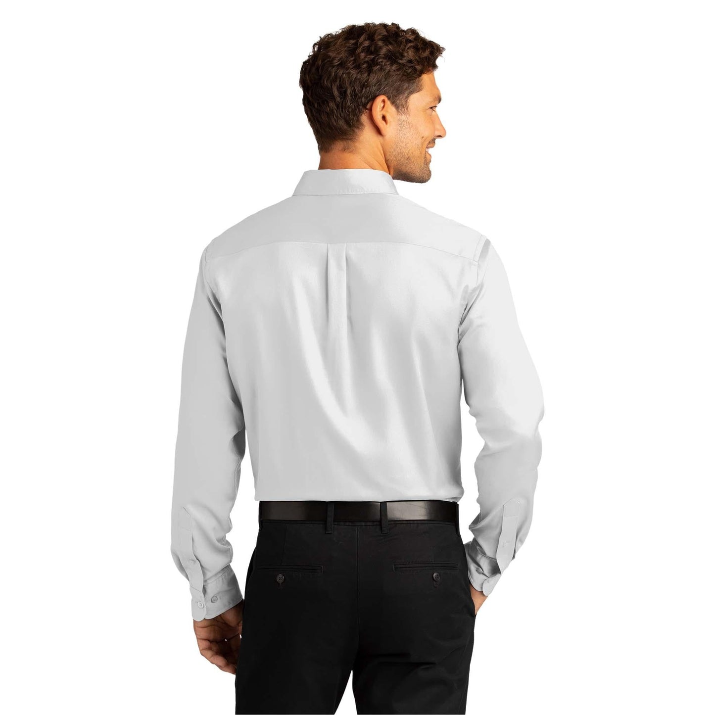 Burgundy Button Up Shirt - Port Authority - Easy Care