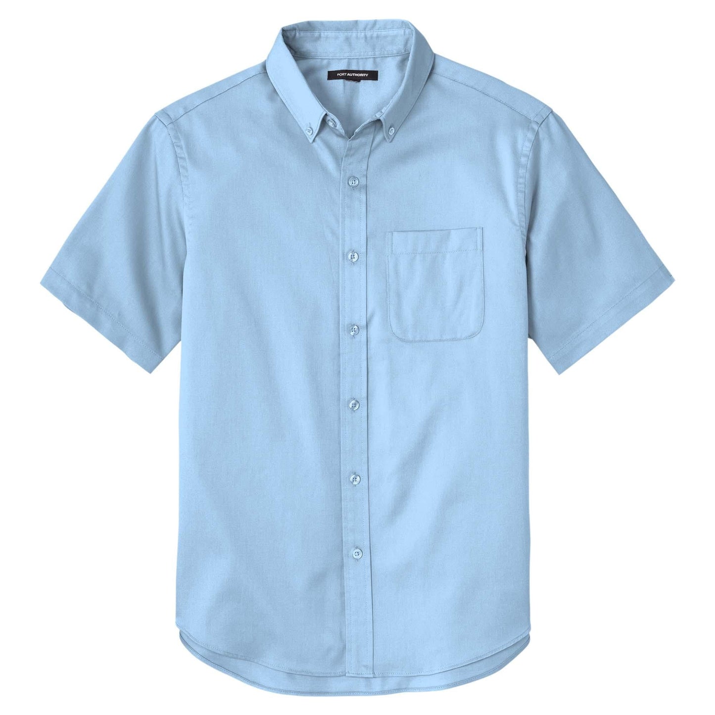Burgundy Button Up Shirt - Port Authority - Wrinkle Resistant