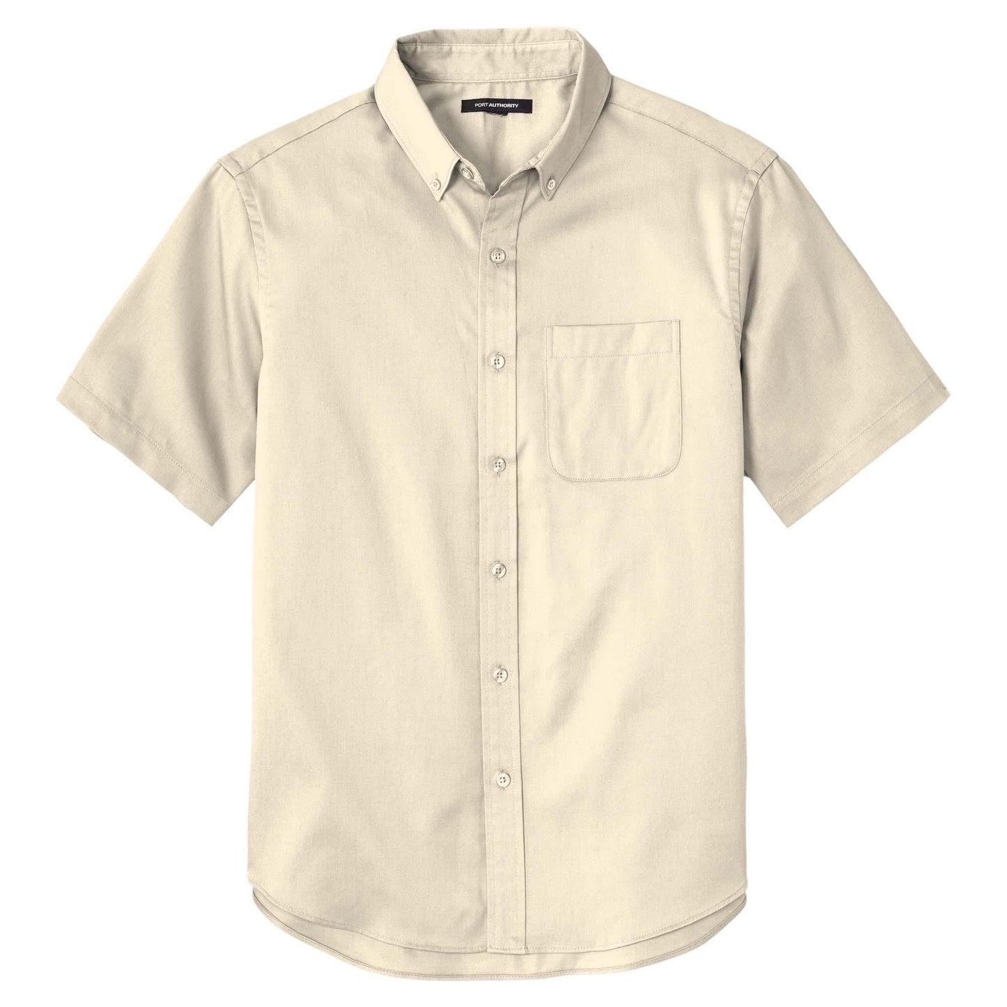 Burgundy Button Up Shirt - Port Authority - Wrinkle Resistant