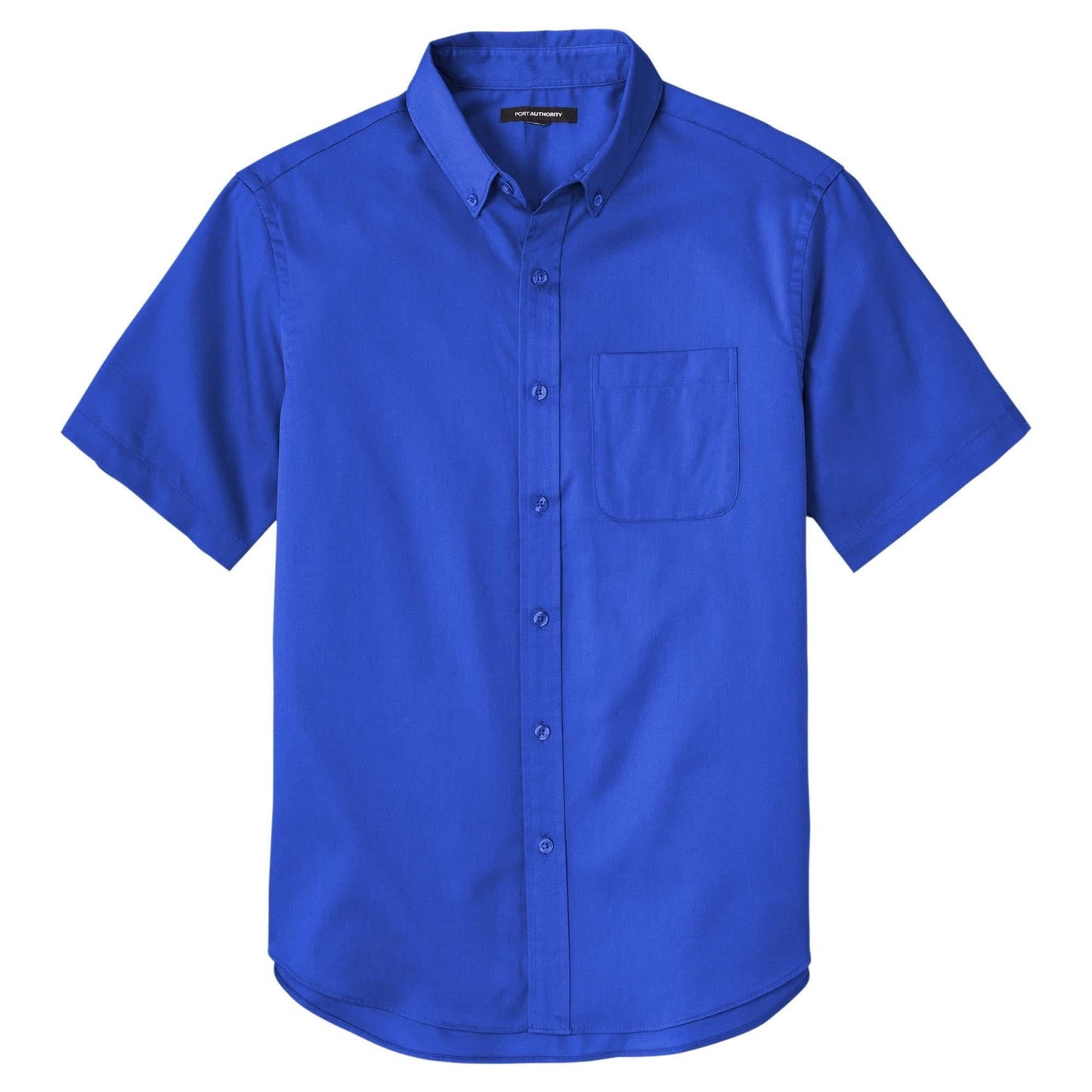Burgundy Button Up Shirt - Port Authority - Wrinkle Resistant