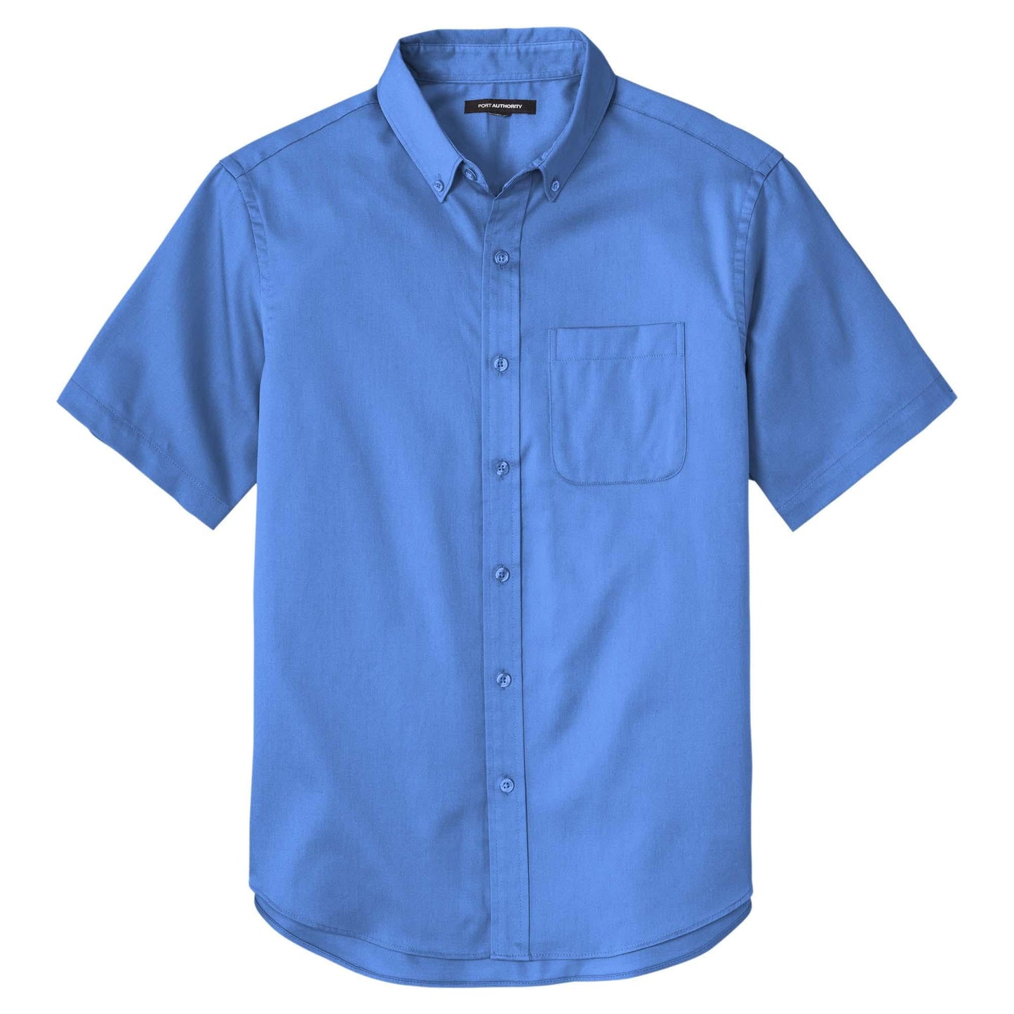 Burgundy Button Up Shirt - Port Authority - Wrinkle Resistant