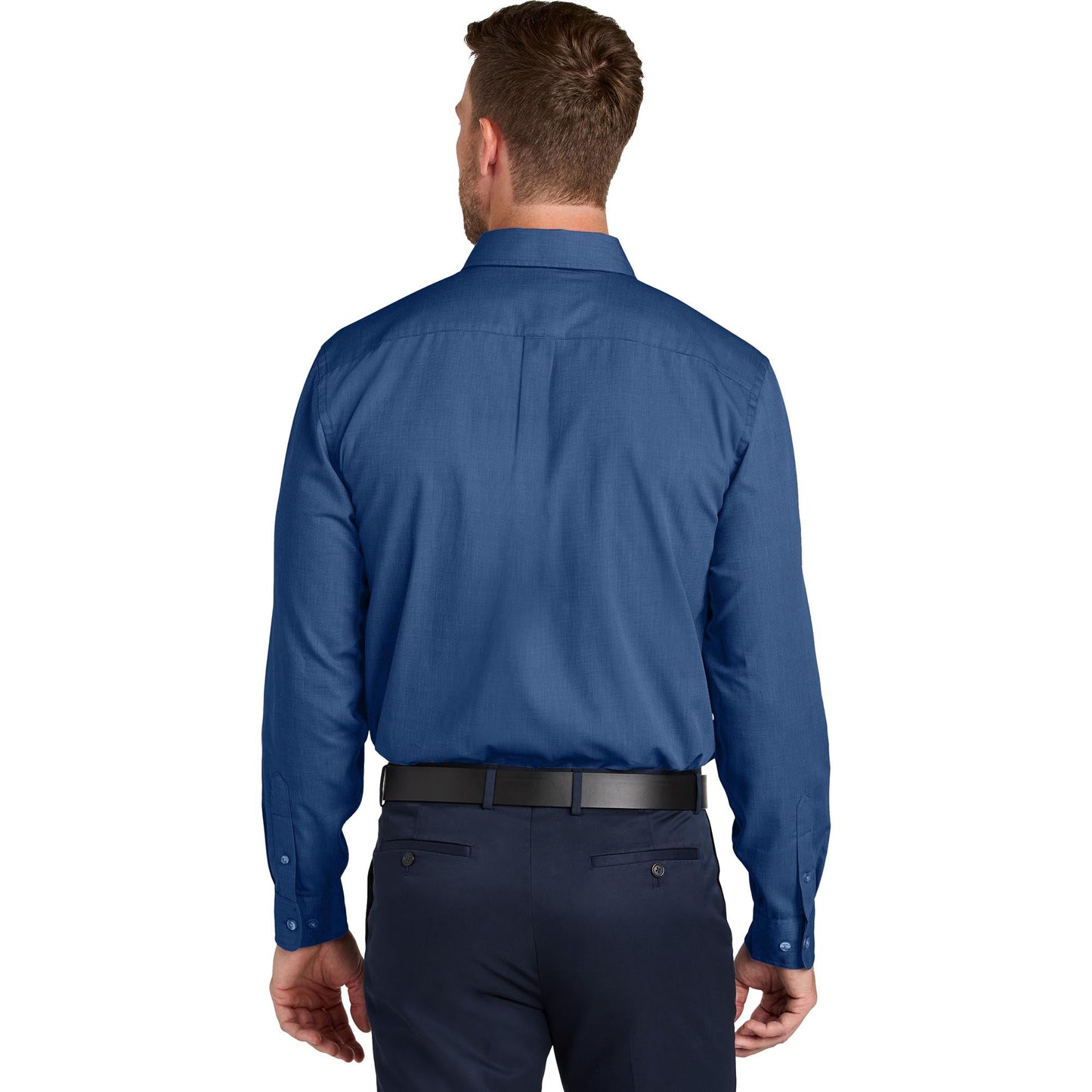Deep Black Button Up Shirt - Port Authority - Easy Care