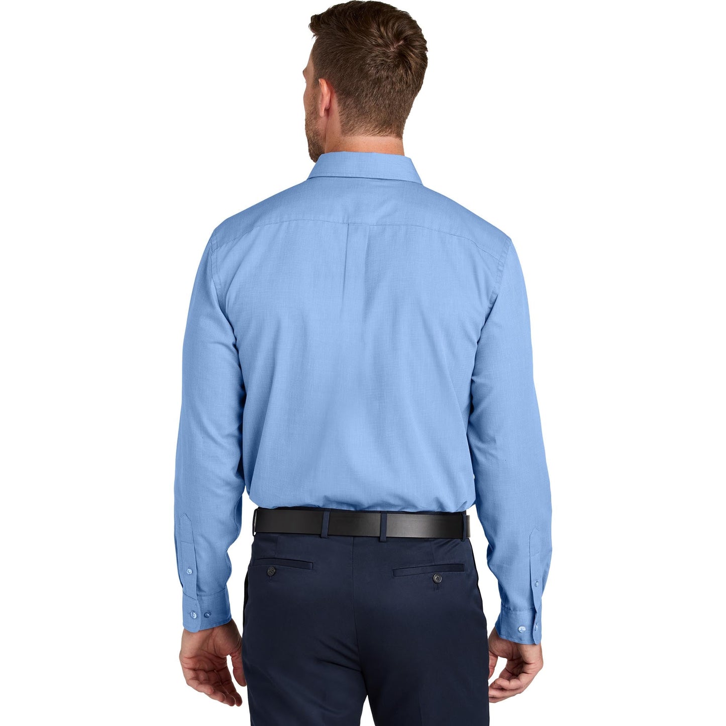 Deep Black Button Up Shirt - Port Authority - Easy Care