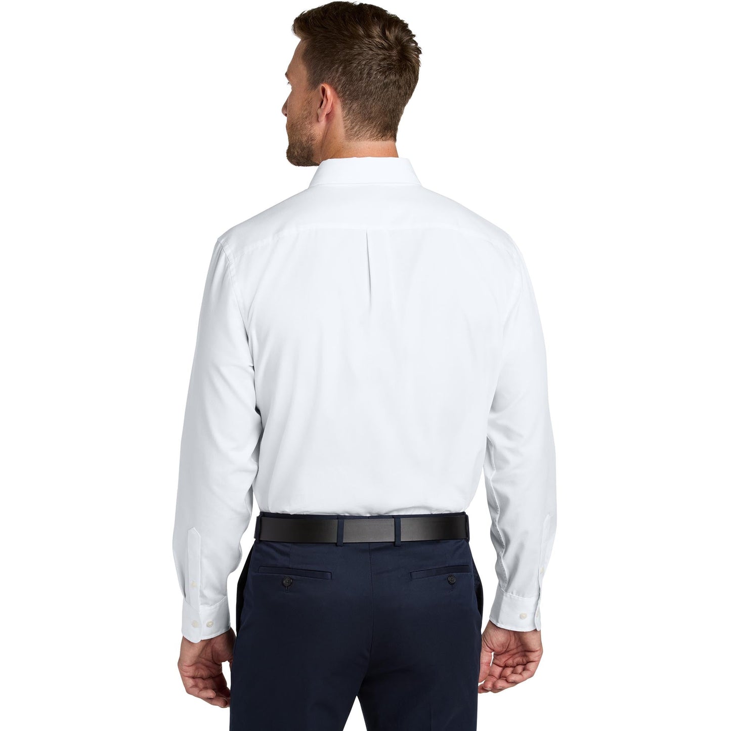 Deep Black Button Up Shirt - Port Authority - Easy Care