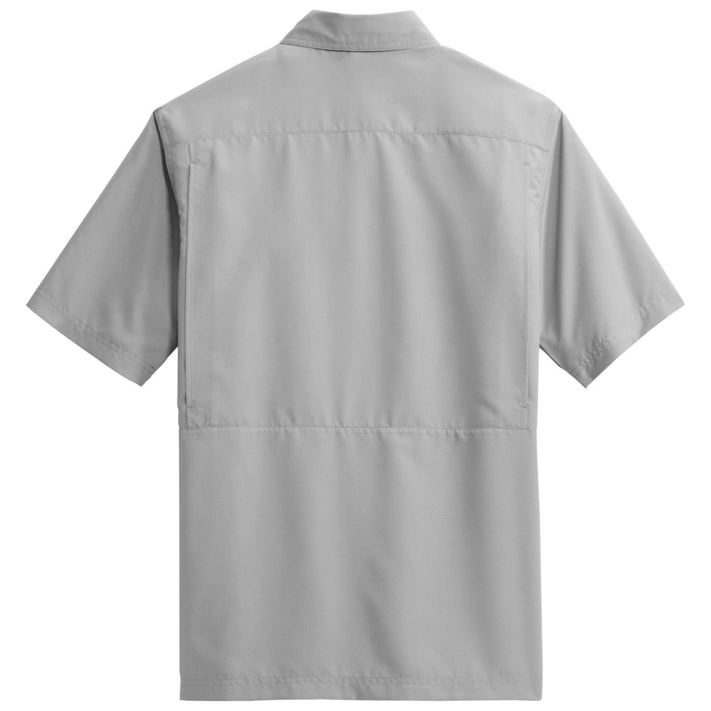 Deep Black Button Up Shirt - Port Authority - Lightweight