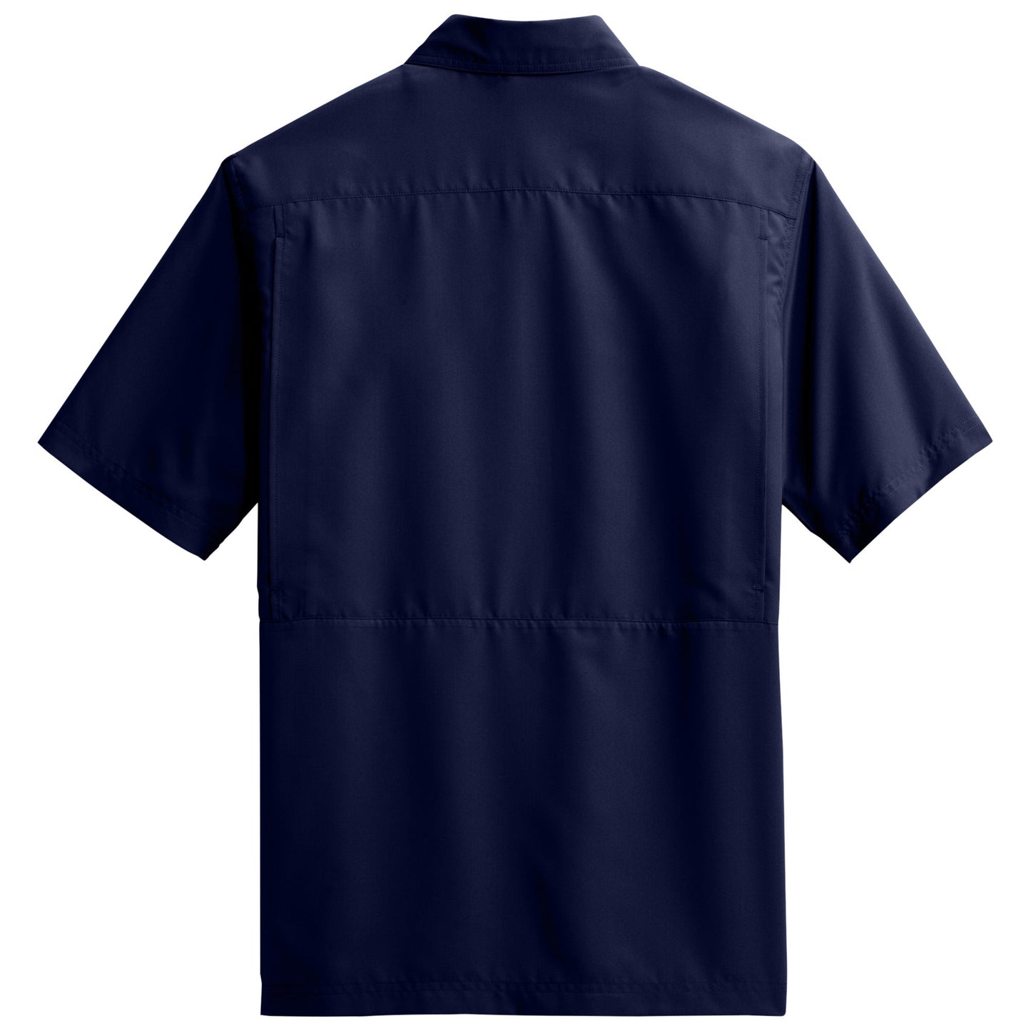 Deep Black Button Up Shirt - Port Authority - Lightweight