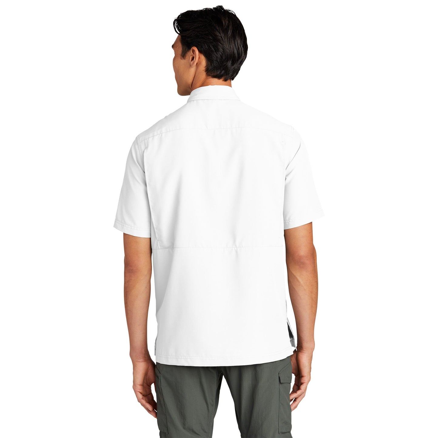 Deep Black Button Up Shirt - Port Authority - Lightweight