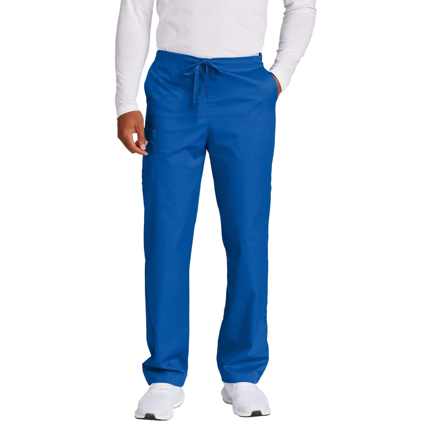 Black Scrub Pants - WonderWink - Comfortable Cargo Design