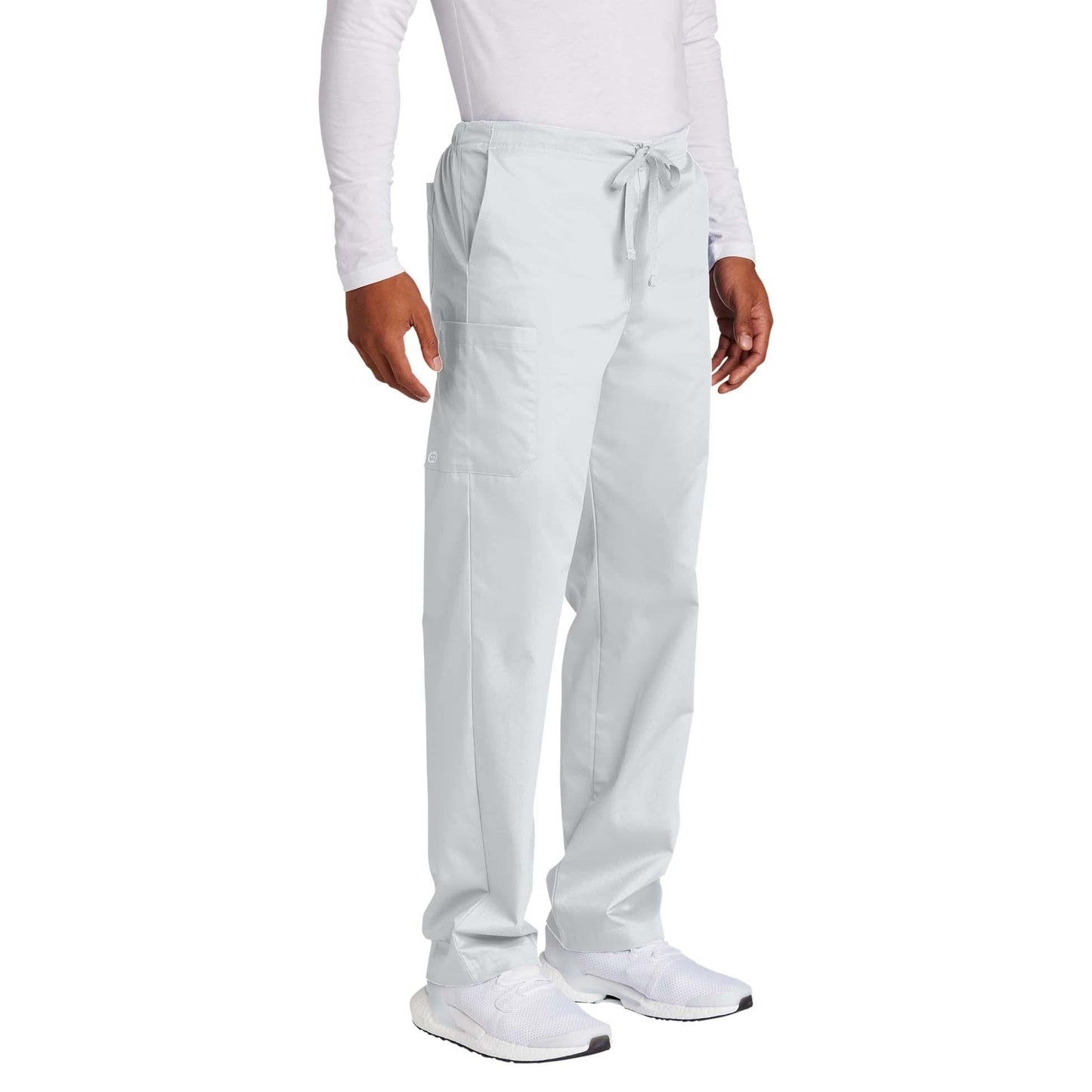 Black Scrub Pants - WonderWink - Comfortable Cargo Design