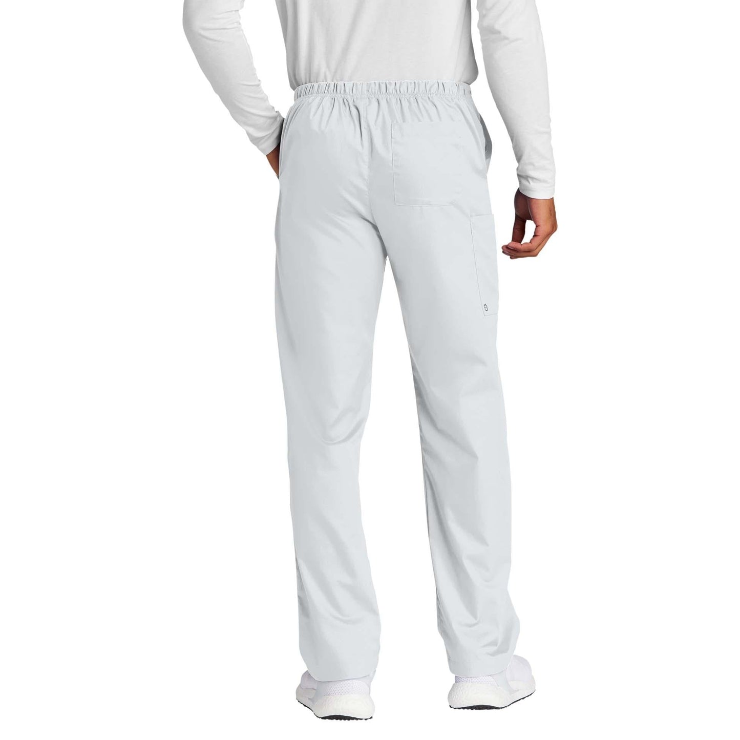 Black Scrub Pants - WonderWink - Cargo Pocket Design