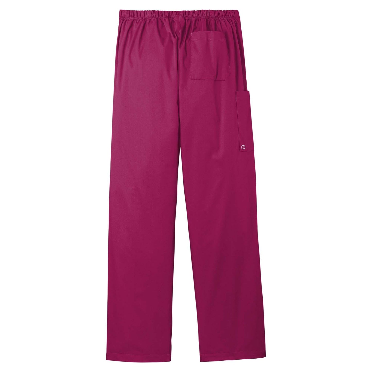 Black Scrub Pants - WonderWink - Cargo Pocket Design