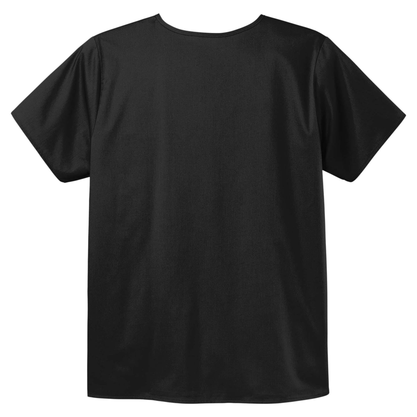 Black Scrub Tops - WonderWink - Comfortable V-Neck