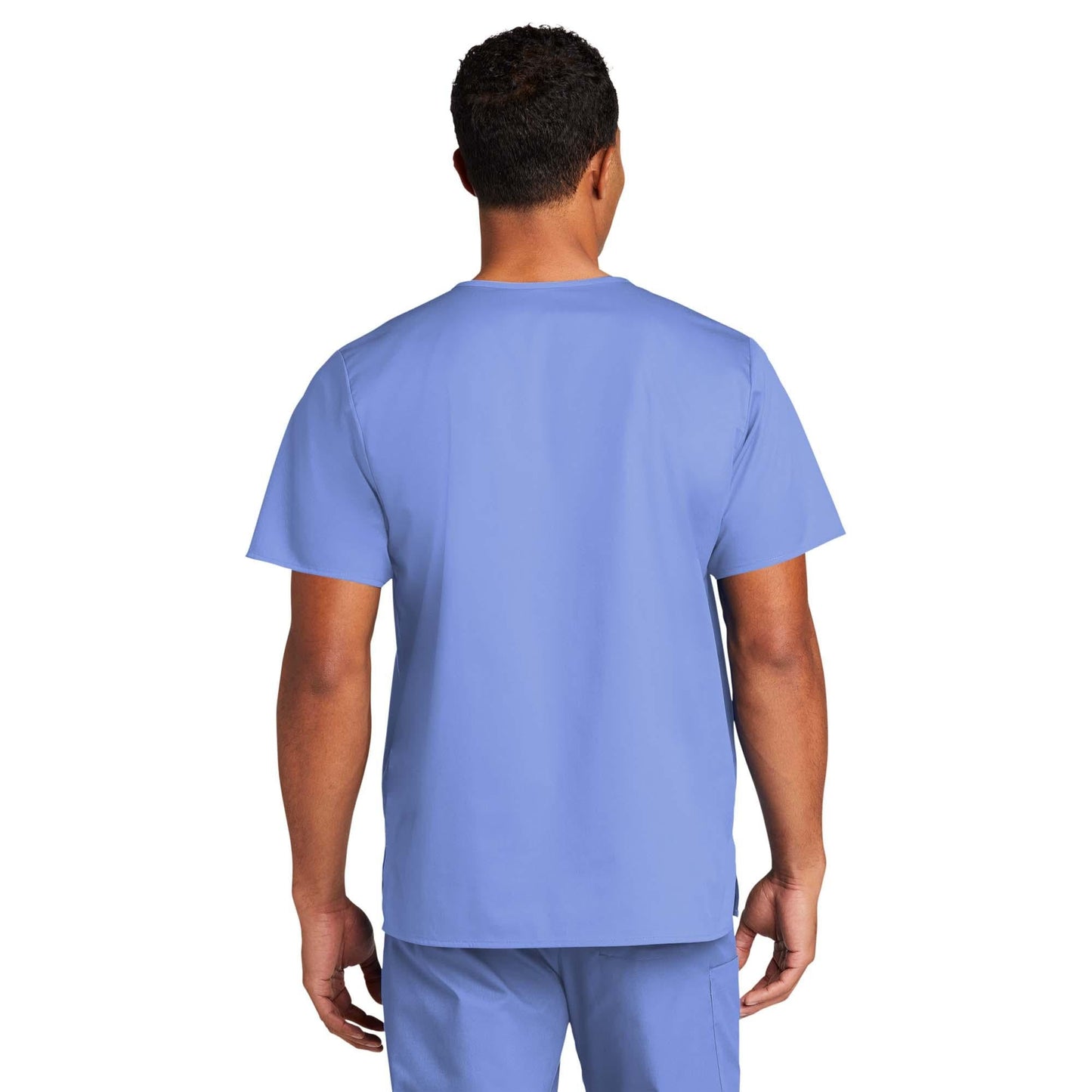 Black Scrub Tops - WonderWink - Comfortable V-Neck
