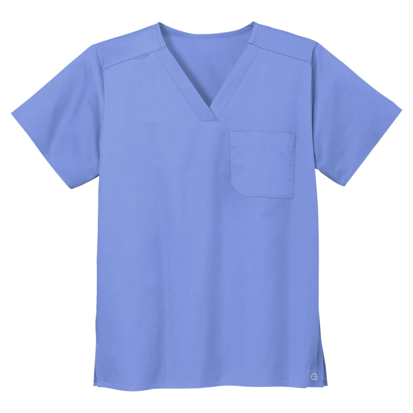 Black Scrub Tops - WonderWink - Comfortable V-Neck