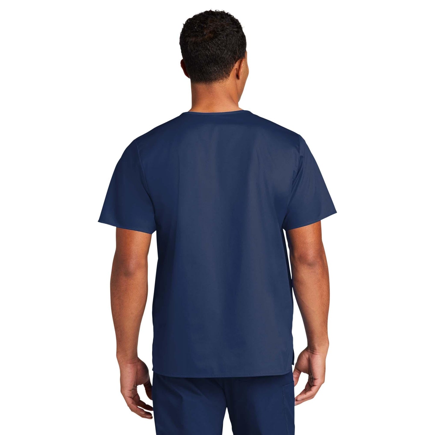Black Scrub Tops - WonderWink - Comfortable V-Neck