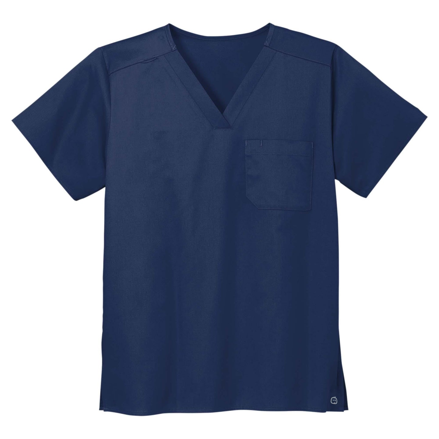Black Scrub Tops - WonderWink - Comfortable V-Neck