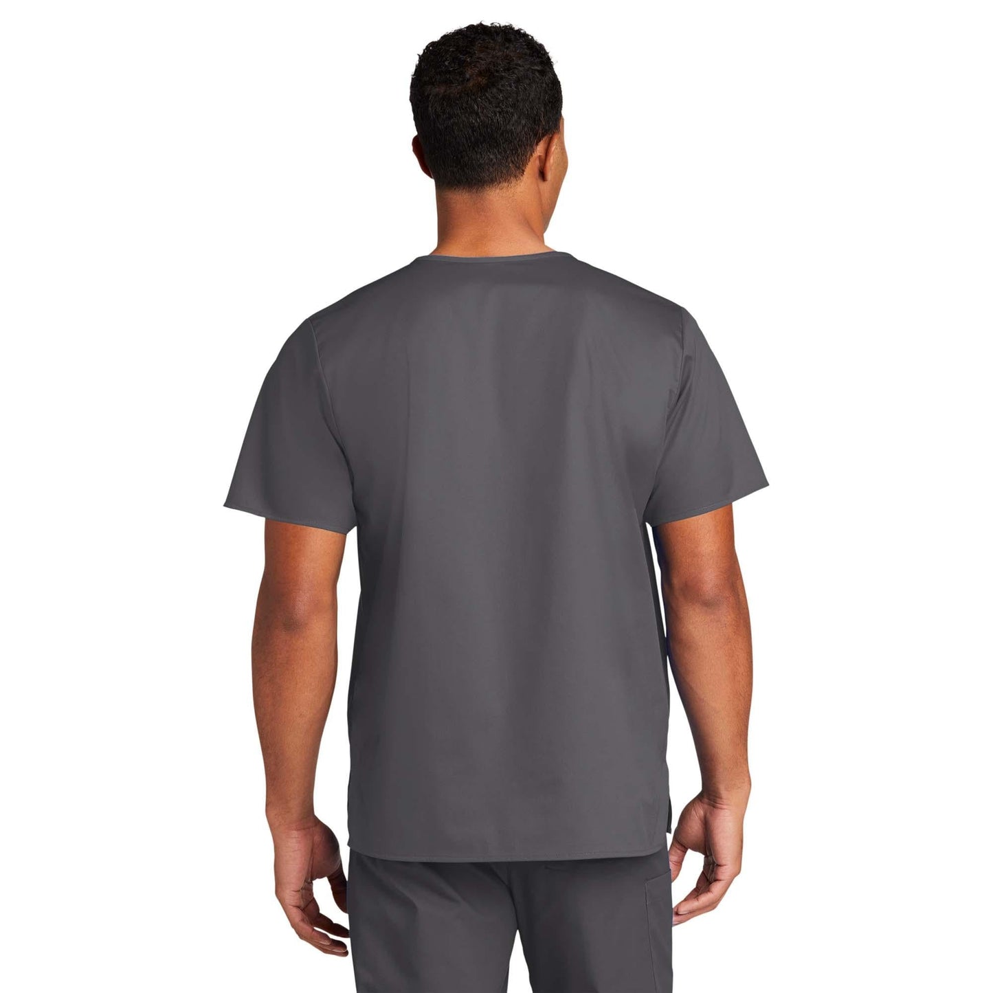 Black Scrub Tops - WonderWink - Comfortable V-Neck