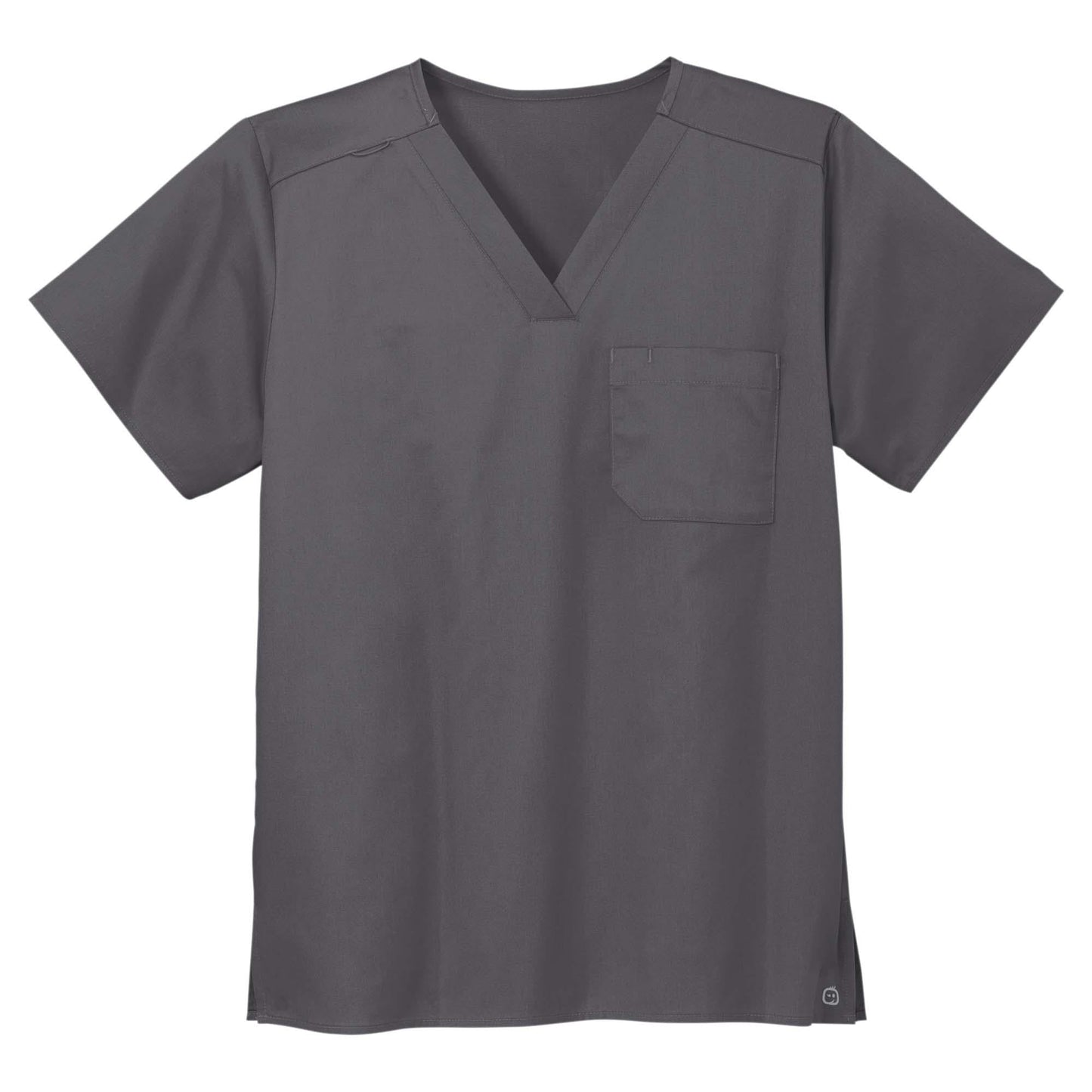 Black Scrub Tops - WonderWink - Comfortable V-Neck