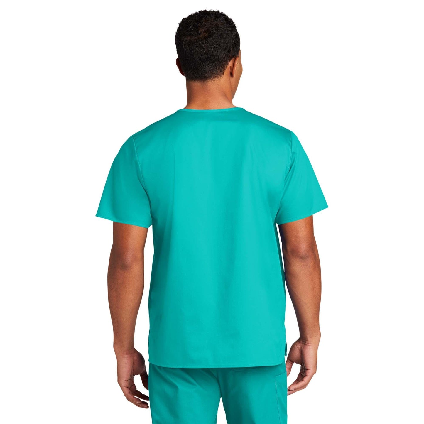 Black Scrub Tops - WonderWink - Comfortable V-Neck