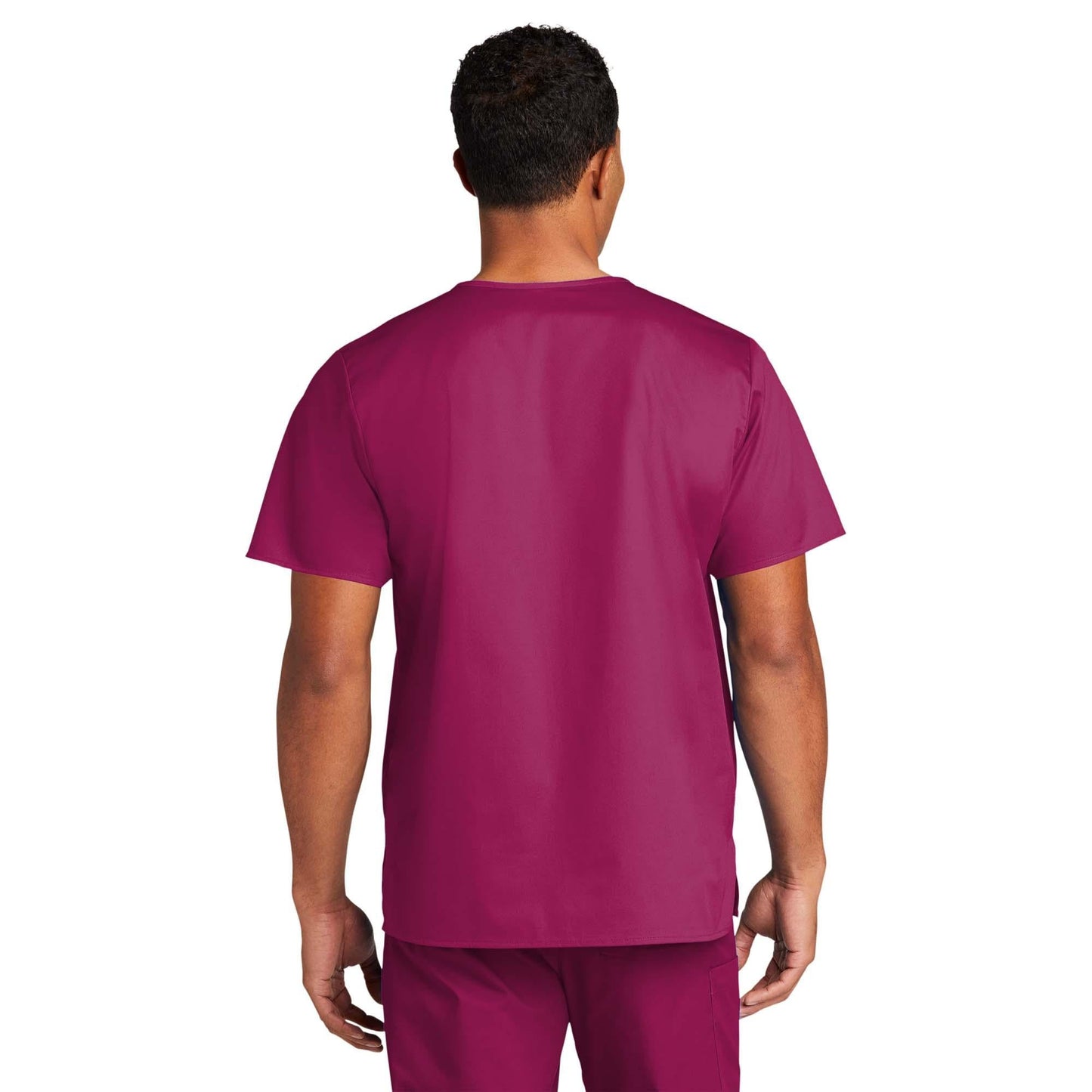 Black Scrub Tops - WonderWink - Comfortable V-Neck