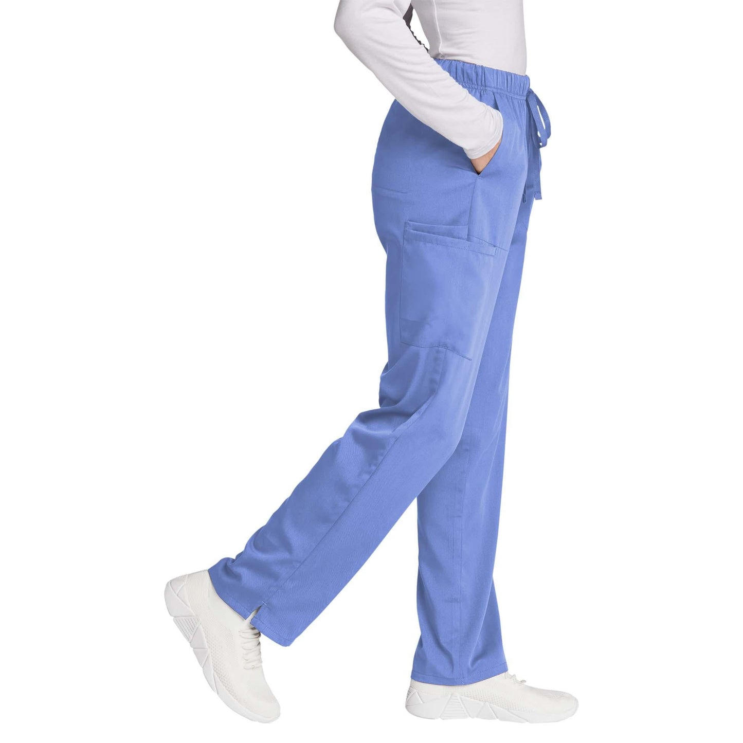 Black Scrub Pants - WonderWink - Comfortable Flex Design