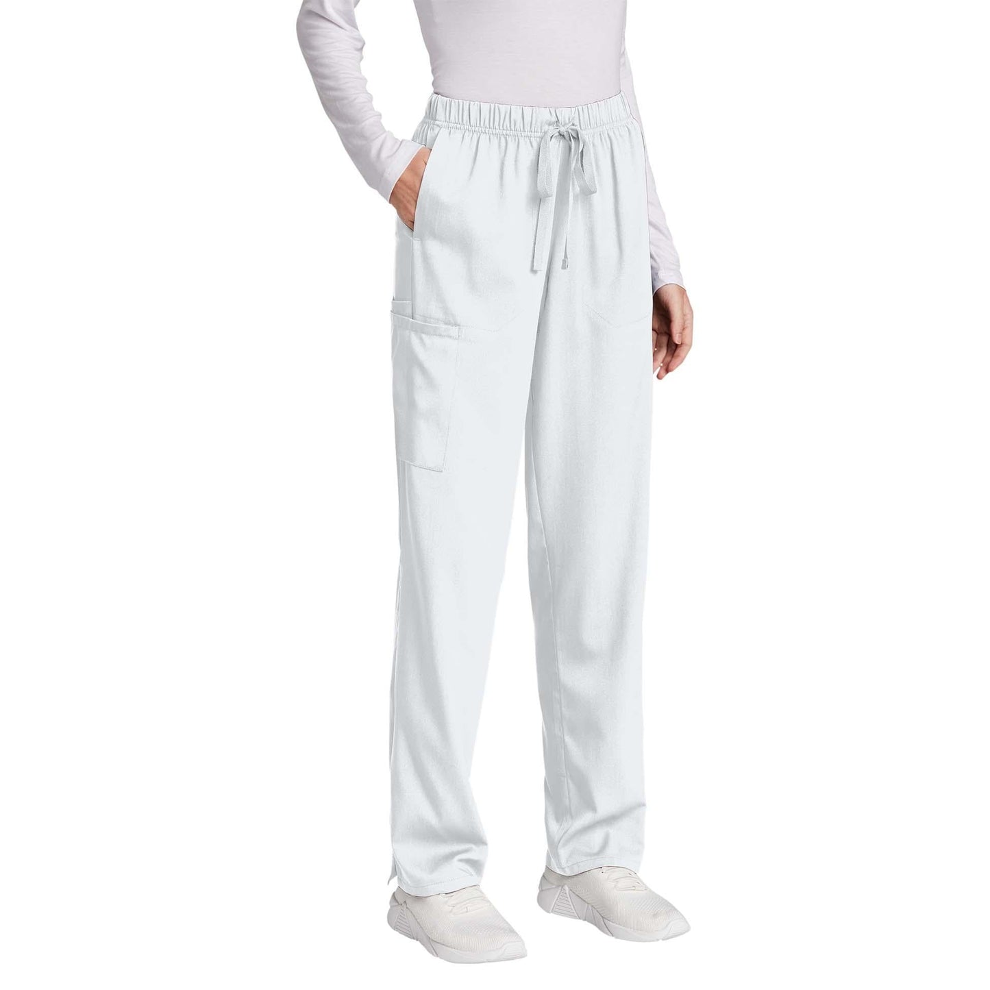 Black Scrub Pants - WonderWink - Comfortable Flex Design