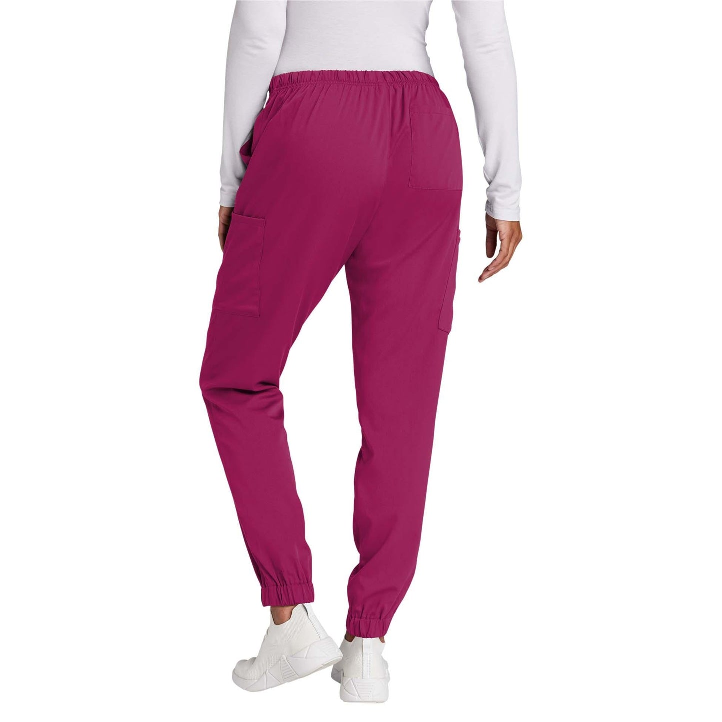 Black Scrub Pants - WonderWink - Modern Jogger Fit