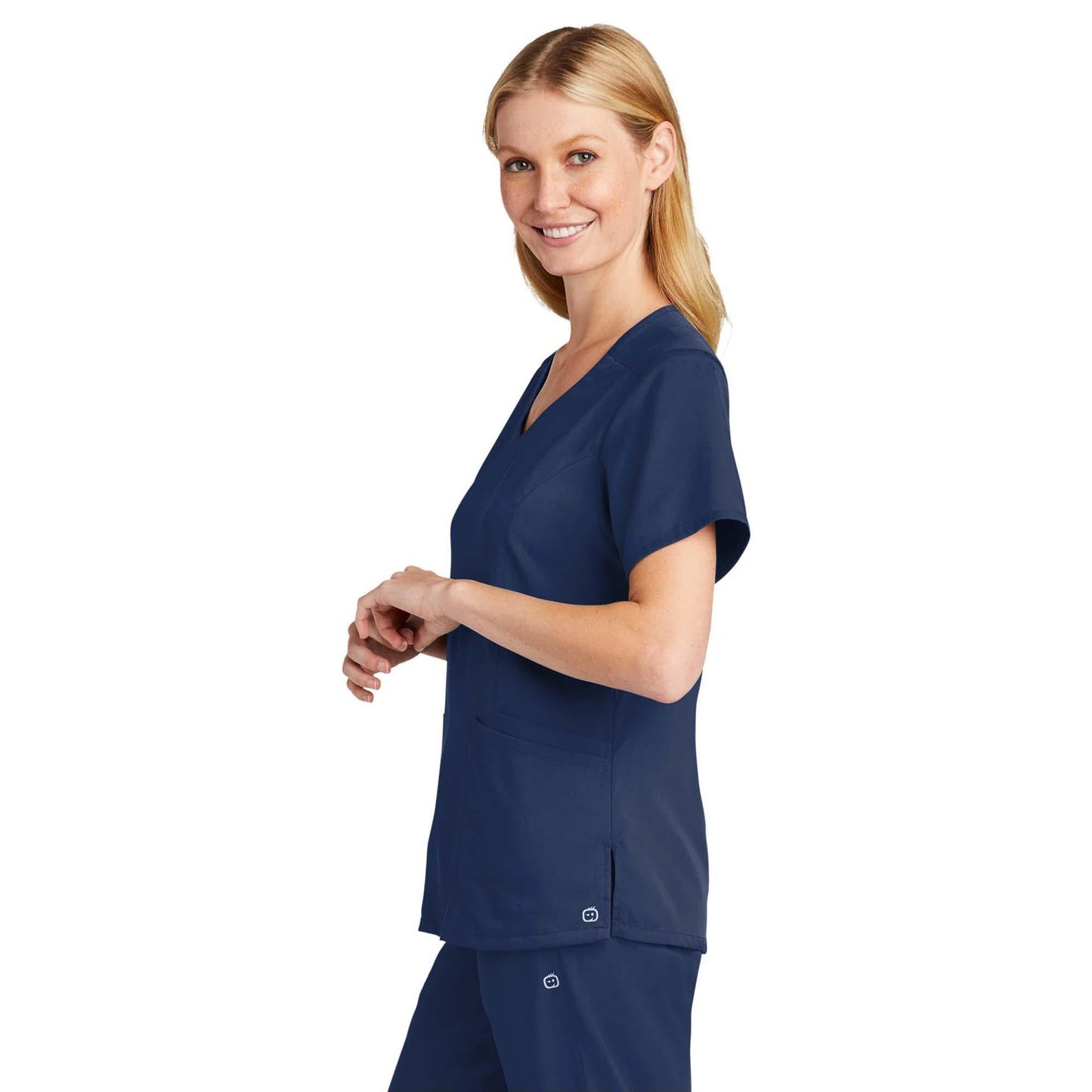 Black Scrub Tops - WonderWink - Modern Fit