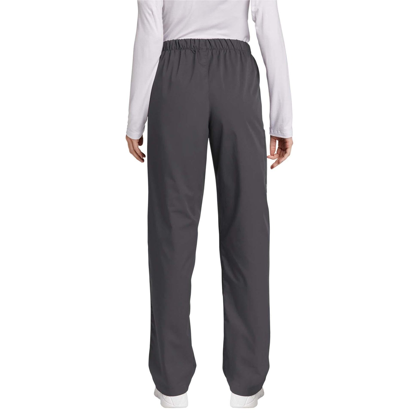 Black Scrub Pants - WonderWink - Comfortable Cargo Design