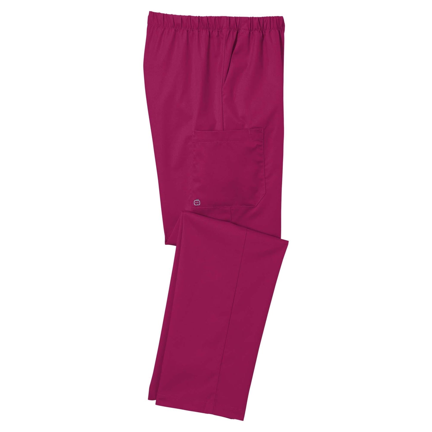 Black Scrub Pants - WonderWink - Comfortable Cargo Design