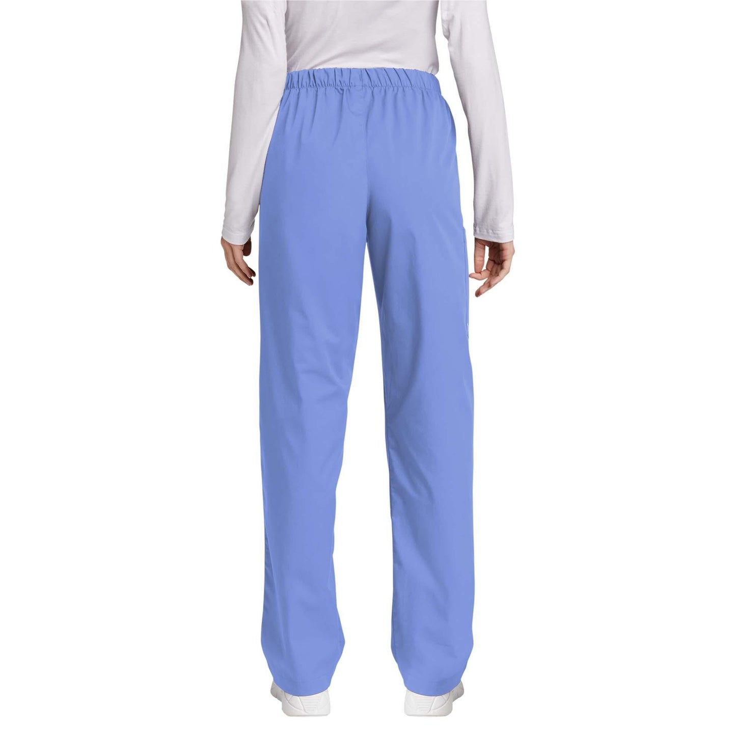 Black Scrub Pants - WonderWink - Comfortable Stretch