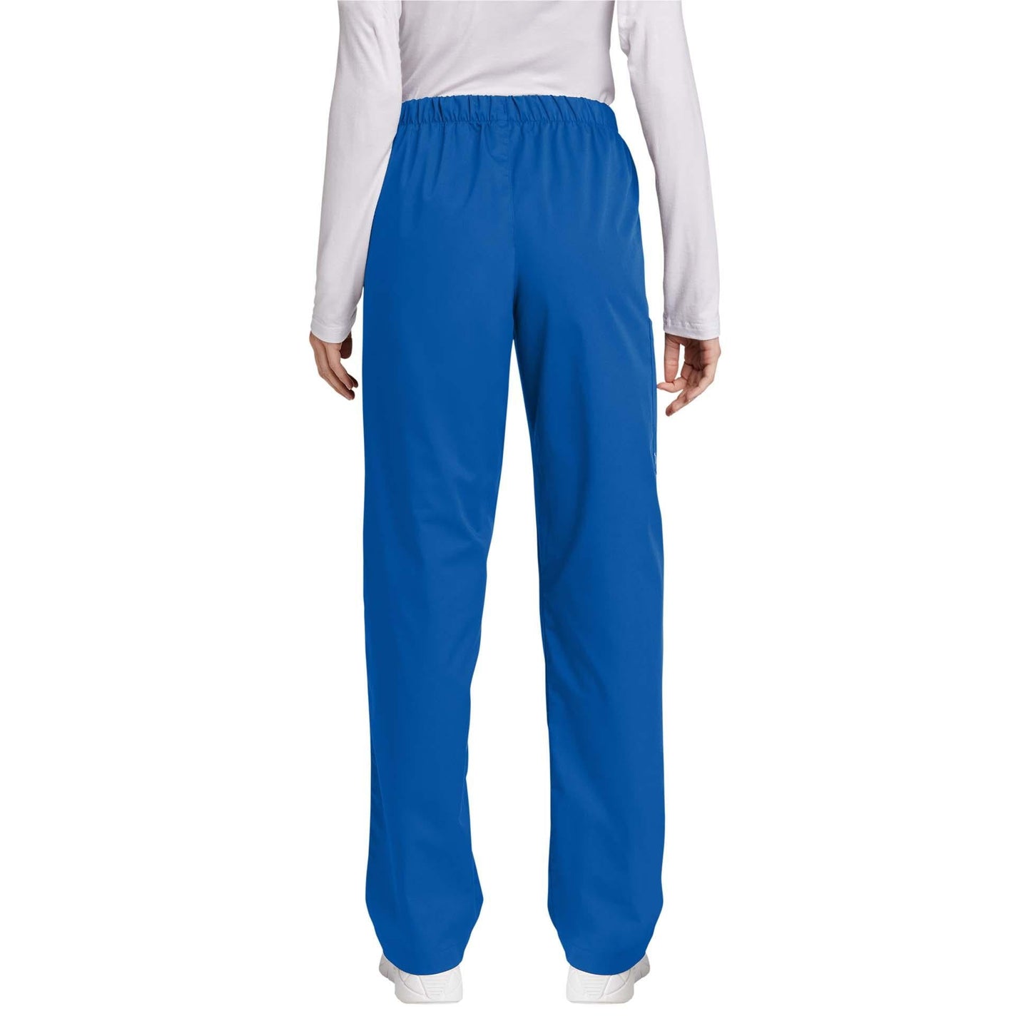 Black Scrub Pants - WonderWink - Comfortable Stretch