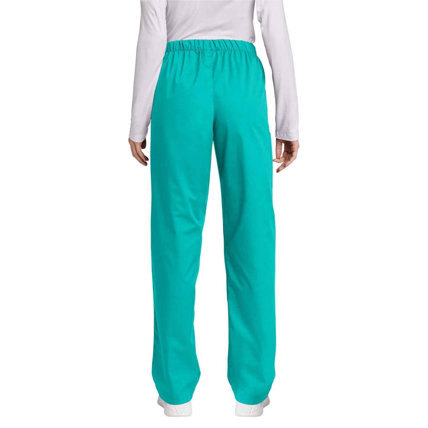 Black Scrub Pants - WonderWink - Comfortable Stretch