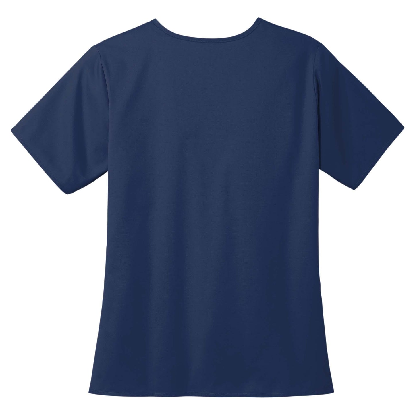Black Scrub Tops - WonderWink - V-Neck Design