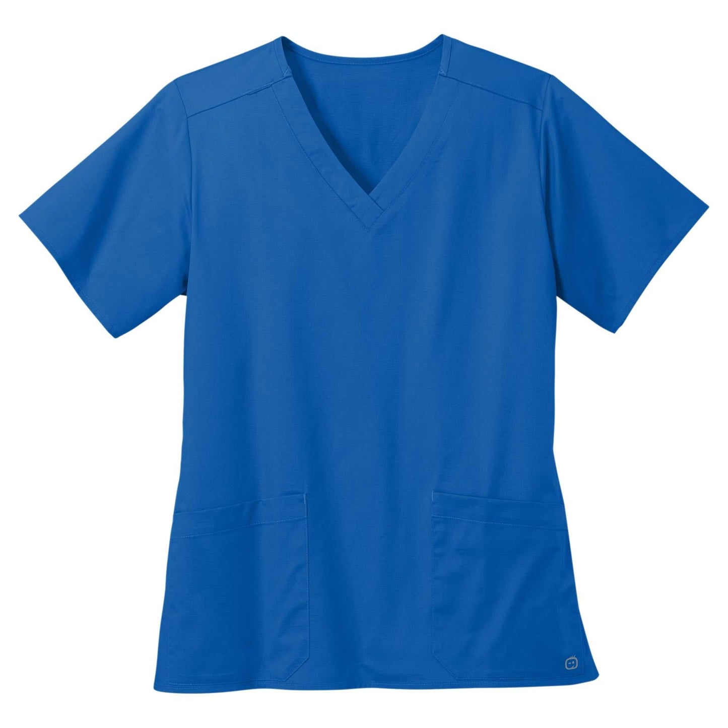 Black Scrub Tops - WonderWink - V-Neck Design