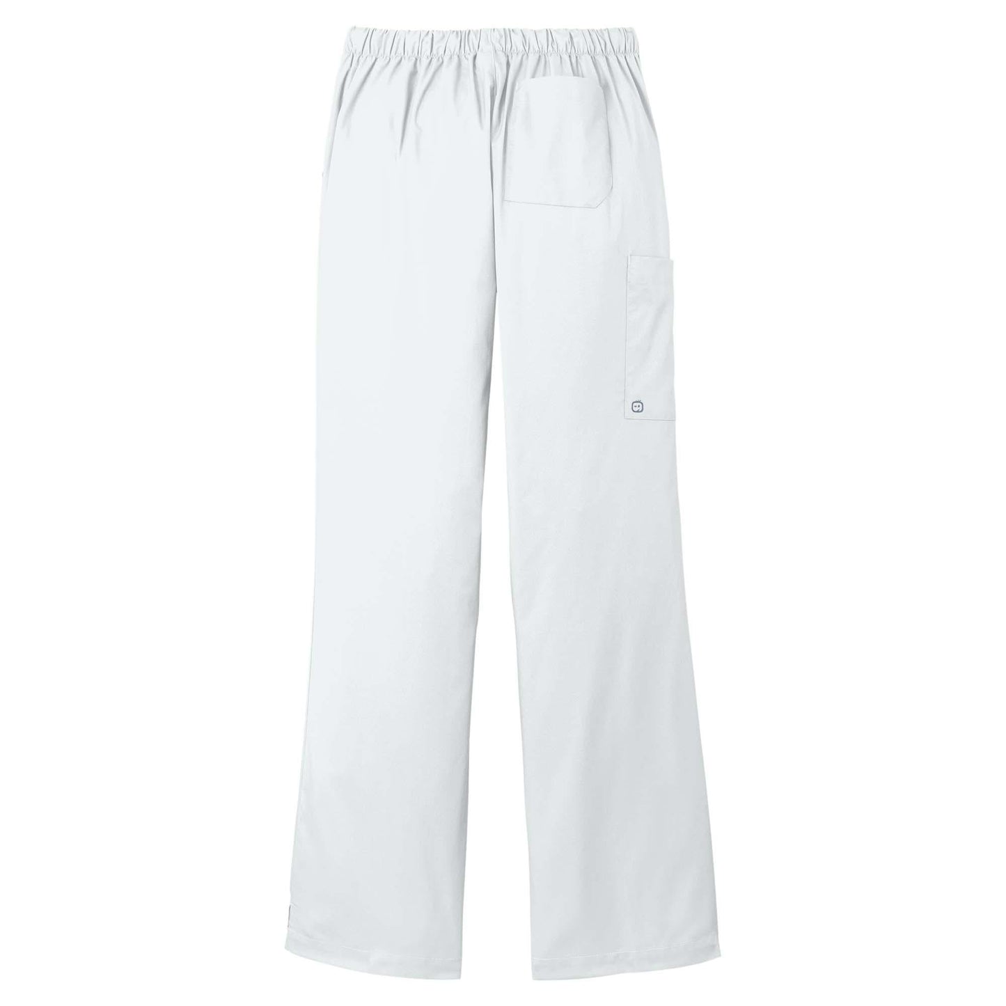 Black Scrub Pants - WonderWink - Flare Leg Comfort
