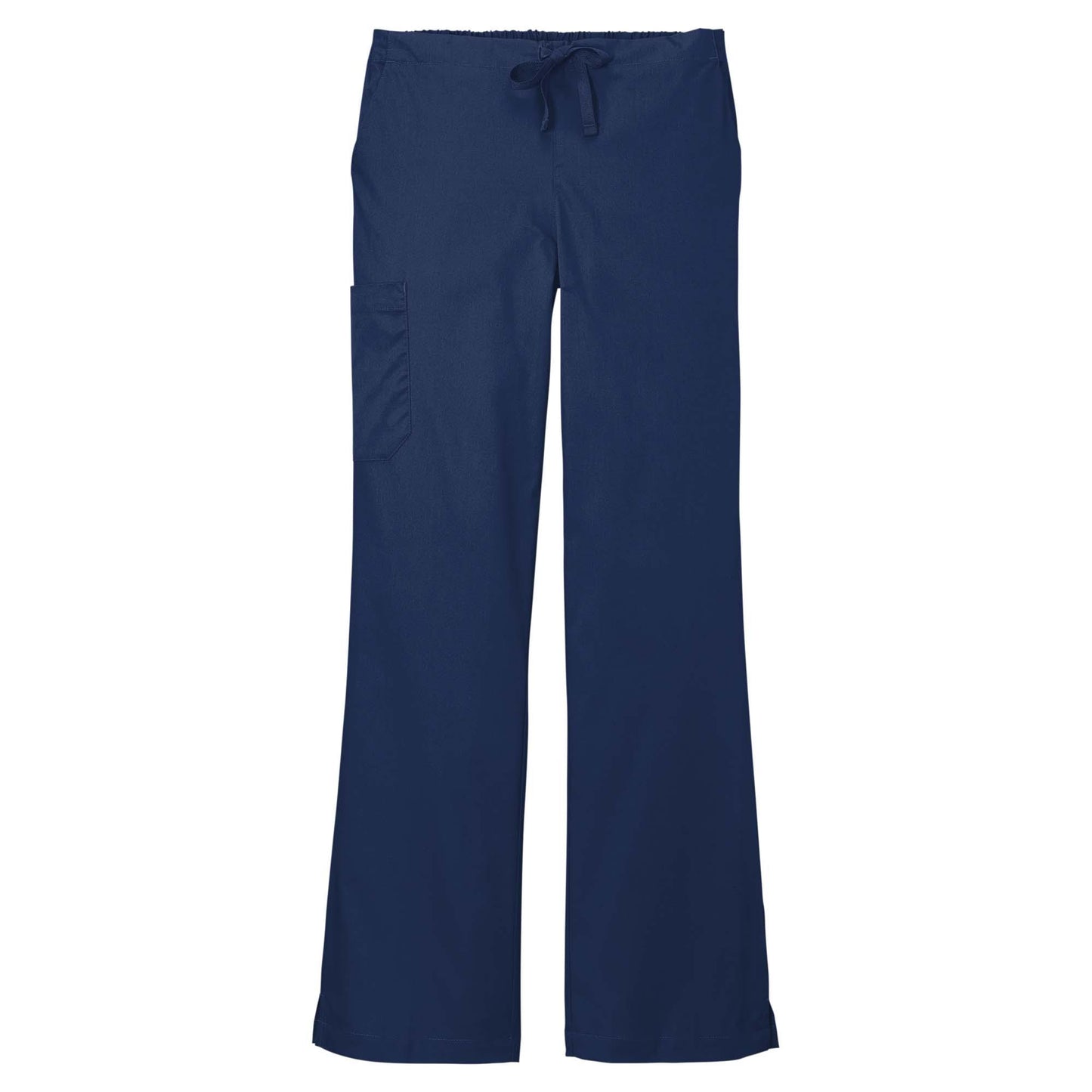 Black Scrub Pants - WonderWink - Flare Leg Design