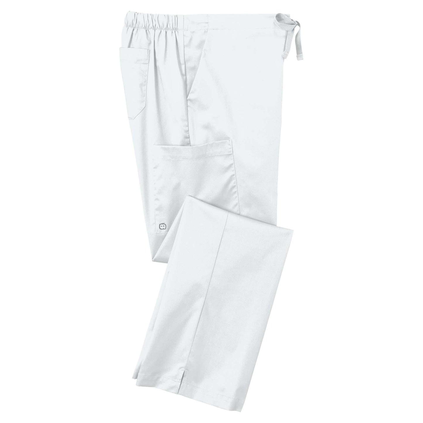 Black Scrub Pants - WonderWink - Flare Leg Design