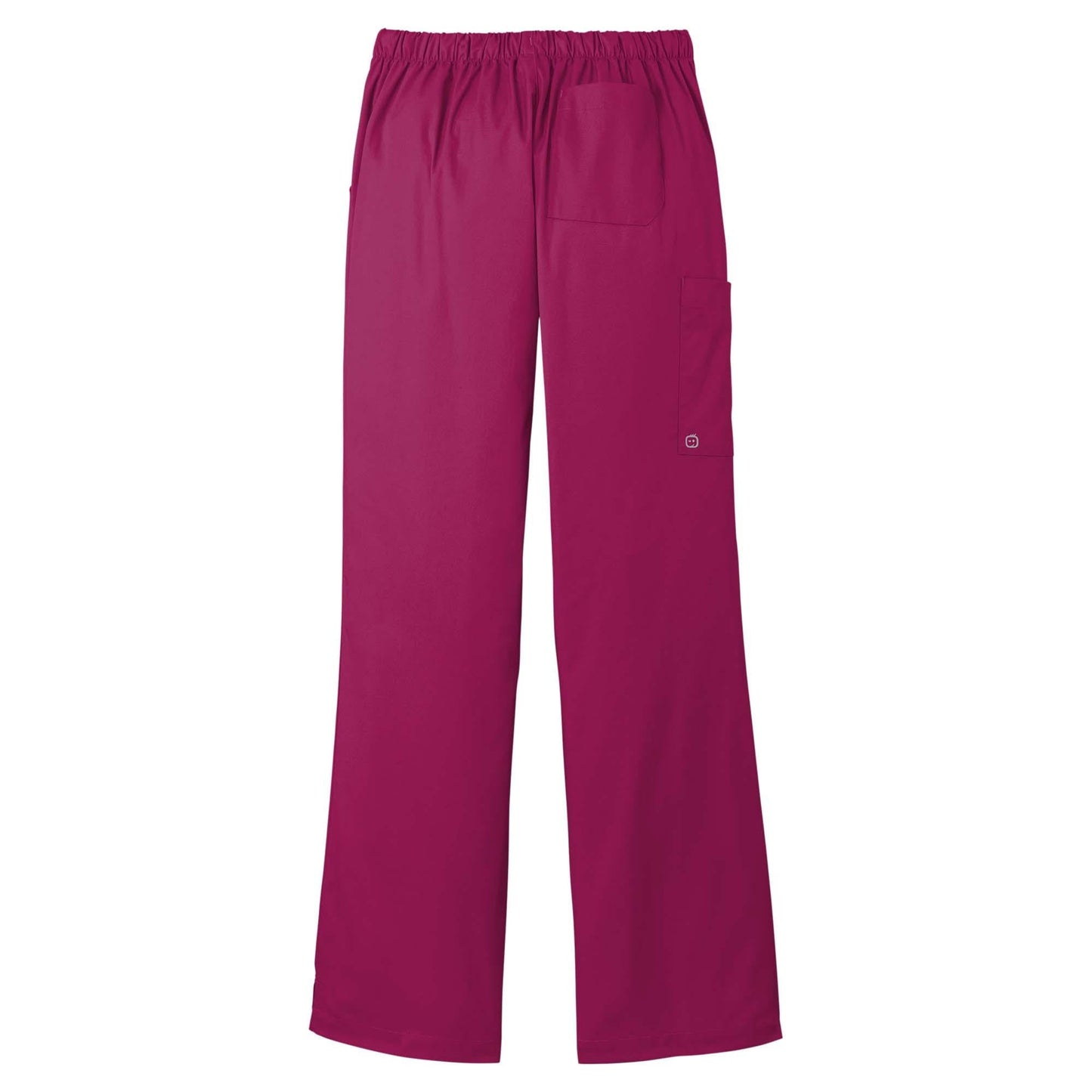 Black Scrub Pants - WonderWink - Flare Leg Design