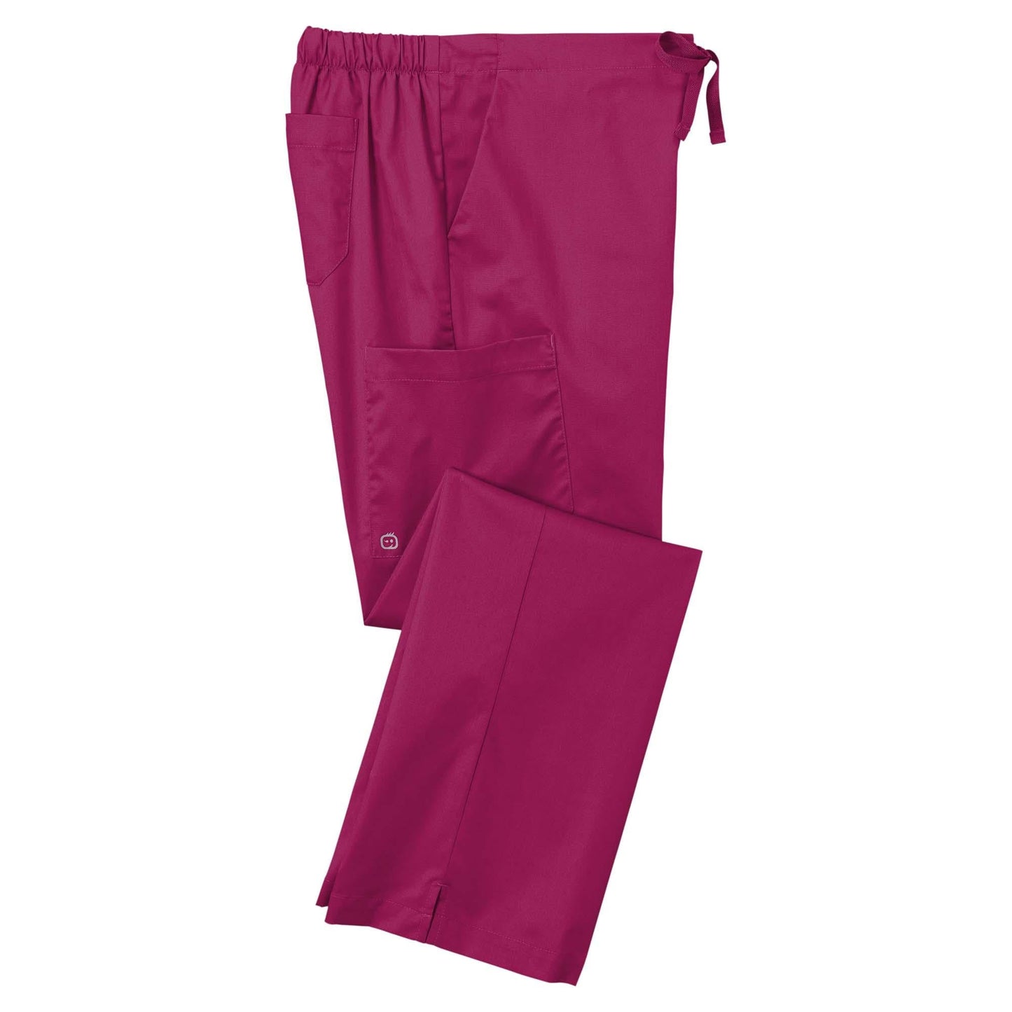 Black Scrub Pants - WonderWink - Flare Leg Design