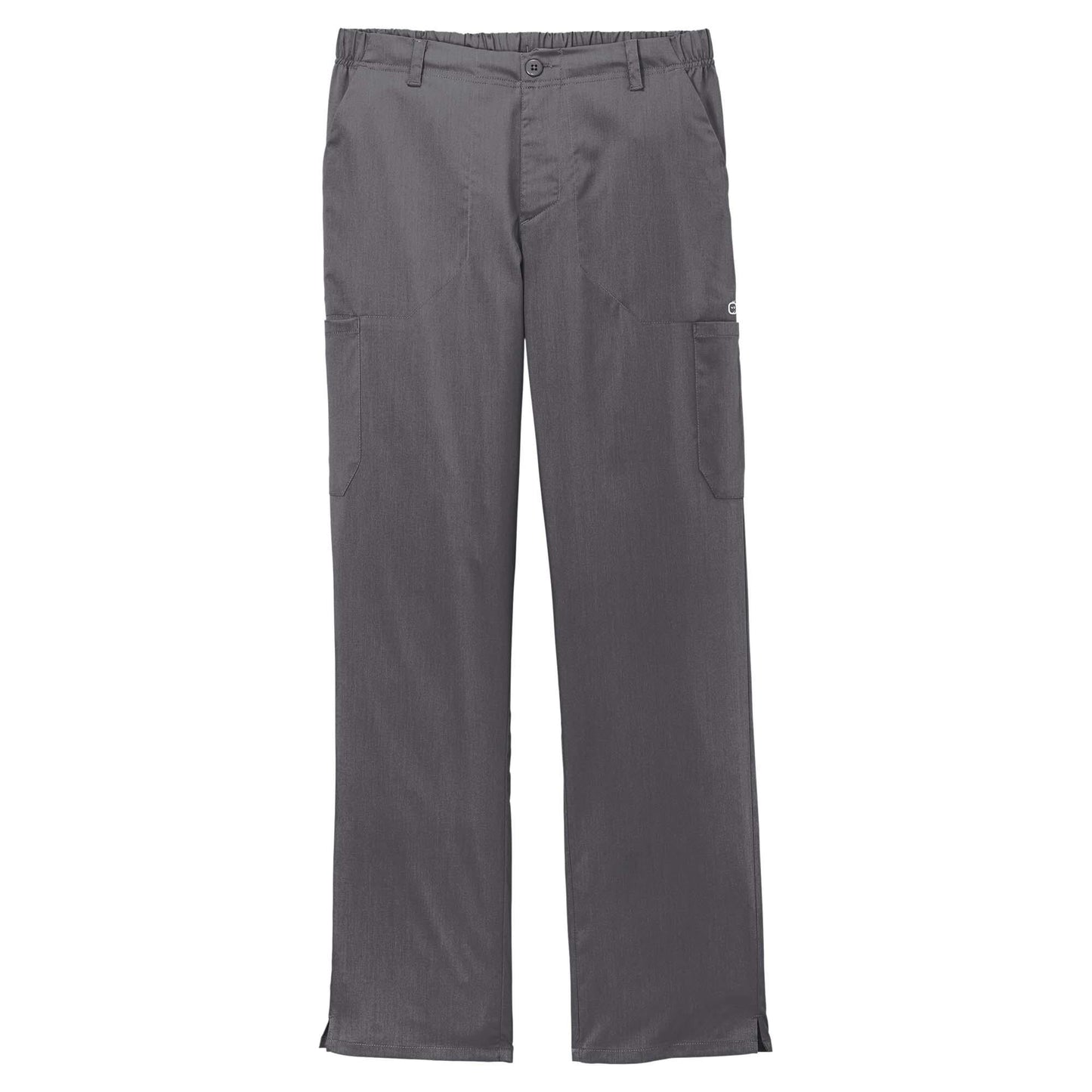 Black Scrub Pants - WonderWink - Comfortable Cargo Style