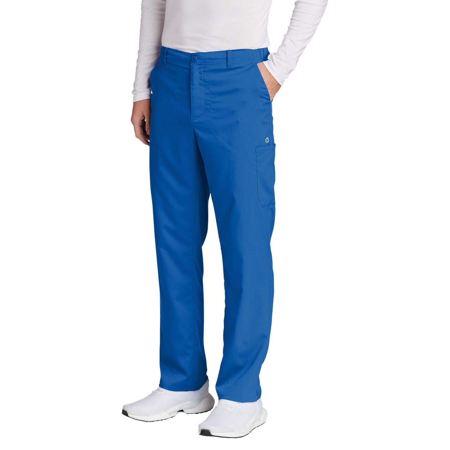 Black Scrub Pants - WonderWink - Comfortable Cargo Style
