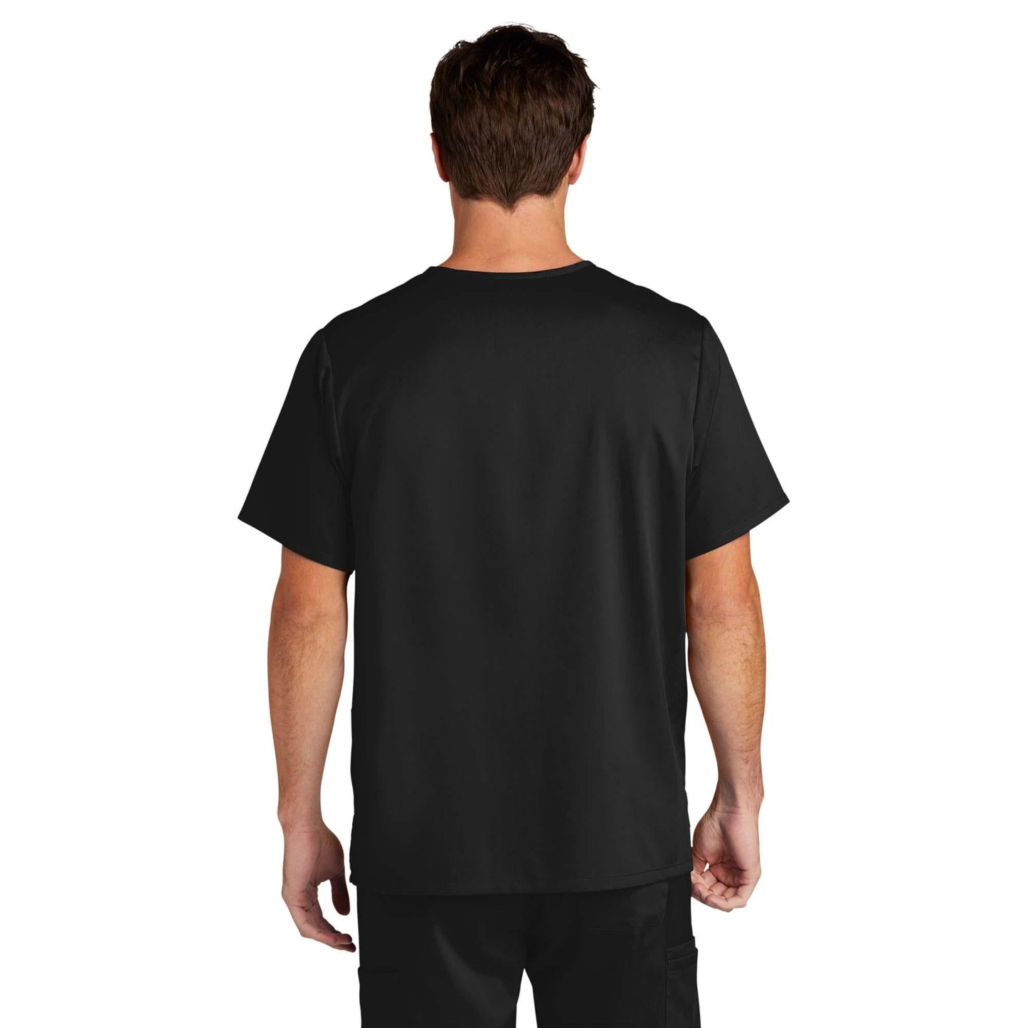 Black Scrub Tops - WonderWink - Modern Fit Design