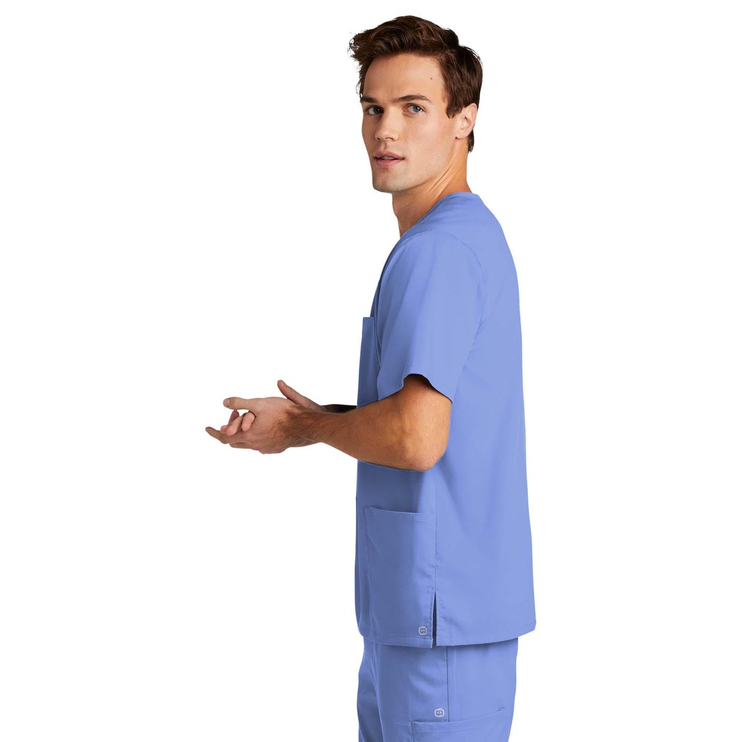 Black Scrub Tops - WonderWink - Modern Fit Design