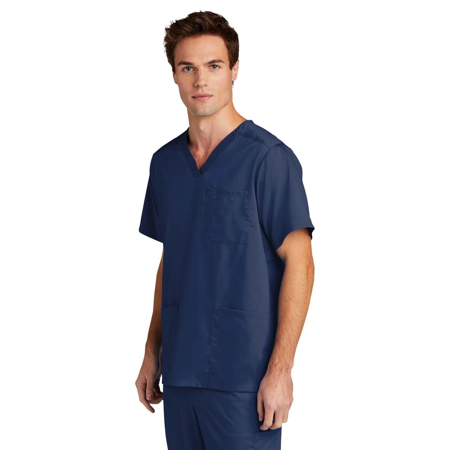 Black Scrub Tops - WonderWink - Modern Fit Design