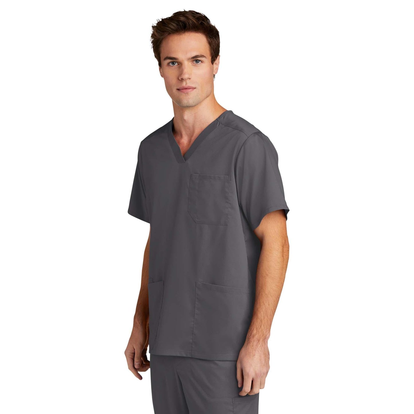 Black Scrub Tops - WonderWink - Modern Fit Design